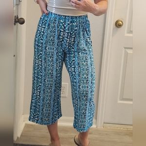 🔥East 5th stretch culottes gaucho style cropped capri pants size S